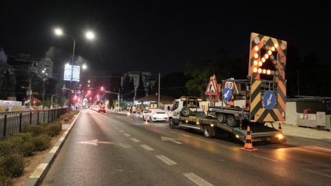 תיקון גלאי הרמזורים  בדרך רמתיים